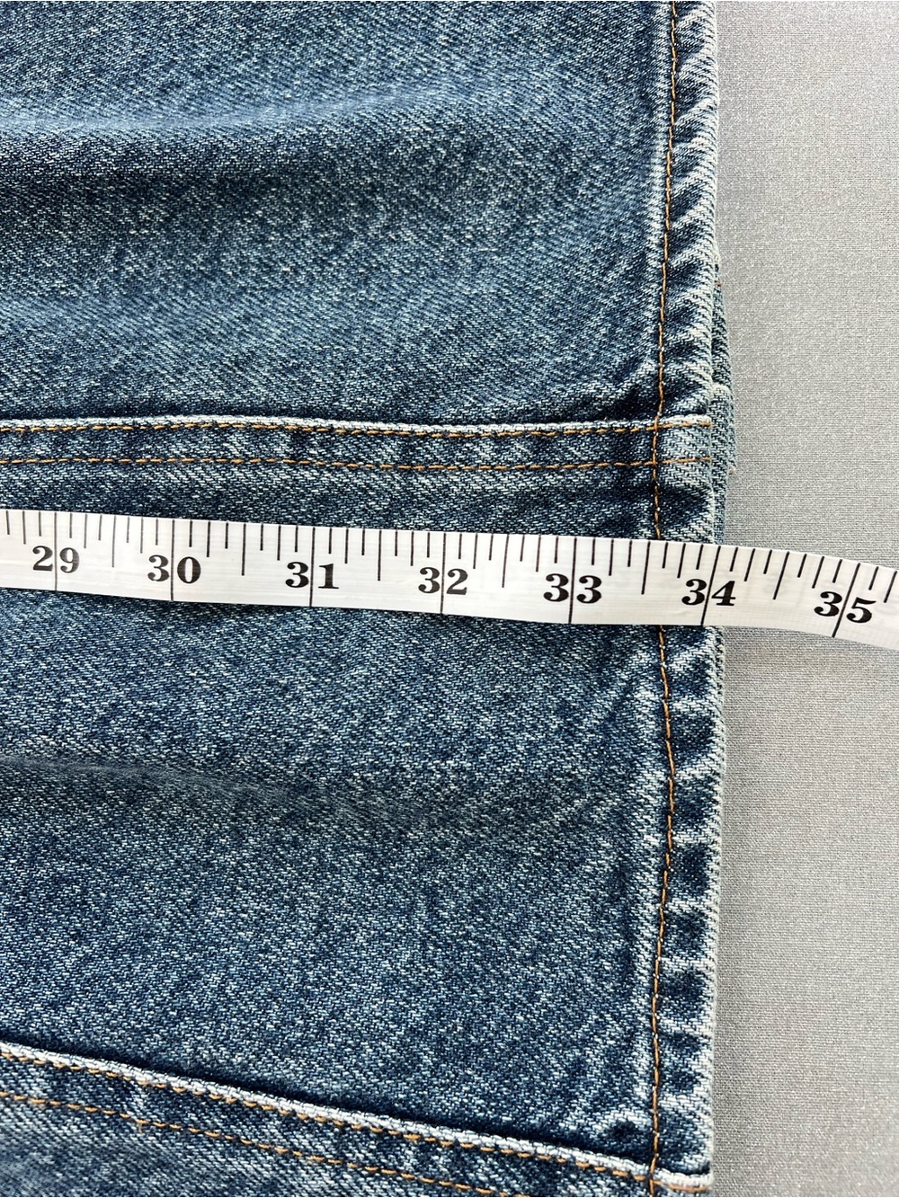 H&M | Medium Wash Blue Denim Jacket Dress Size XS - Picture 17 of 17